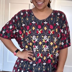 Johnny Was embroidered top